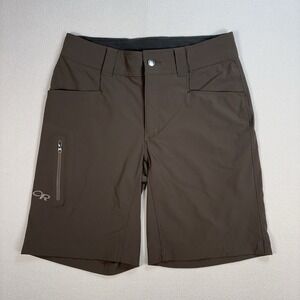 Outdoor Research Ferrosi Shorts Men's 28 (fits 29x8.5) Morel Gray Hiking Pockets